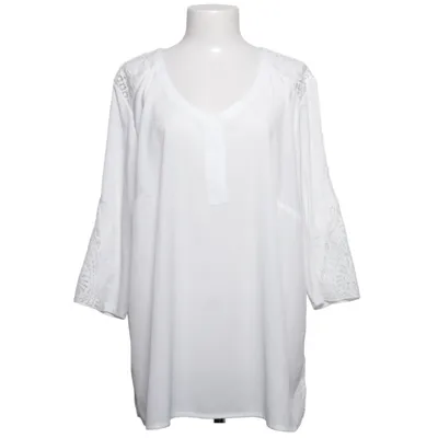 Blus (Vit) från Paola! Polyester