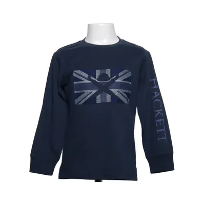 Langærmet t-shirt (Blå) fra Hackett London Bomuld