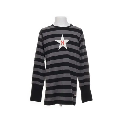 Långärmad t-shirt (Grå, Svart) från Novastar Bomull, Elastan