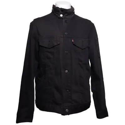 Jeansjacke (Schwarz) von Levi Strauss & Co Baumwolle, Elasthan, Polyester