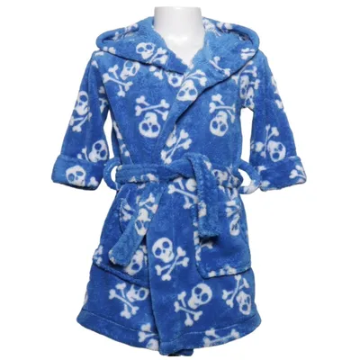 Badjas (Blauw, Wit)