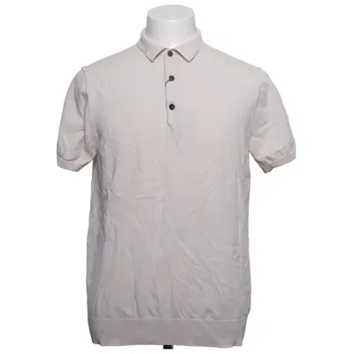 Poloshirt (Beige) van Profuomo Katoen, Nylon, Zijde, Tencel