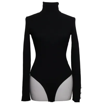 Romper (Zwart) van Missguided Polyamide, Viscose