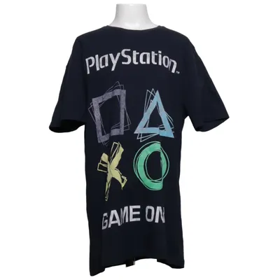 T-shirt (Blauw, Meerkleurig) van Playstation Katoen