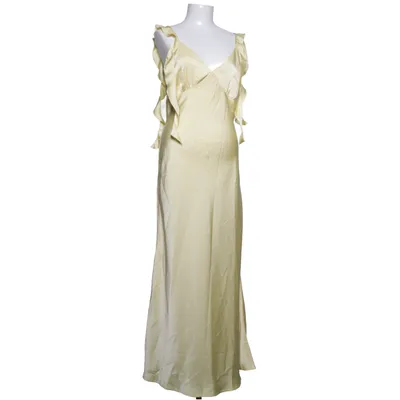 Maxi jurk (Satin Ruffle Shoulder Midi Dress) van NA-KD Polyester