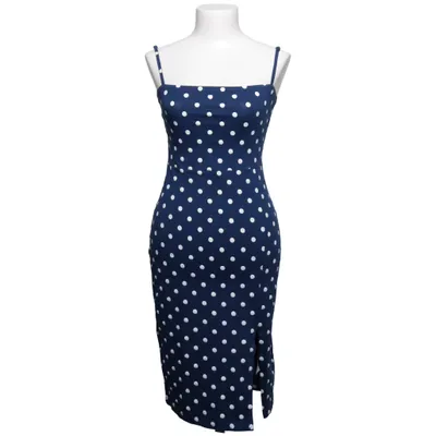 Jurk (Blauw, Wit) van Even & Odd Katoen, Elastaan