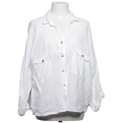 Shirt (Wit) van Rabens Saloner Katoen
