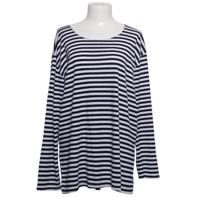 Long sleeve T-shirt (Blue, White) from Lycra Acrylic, Elastane
