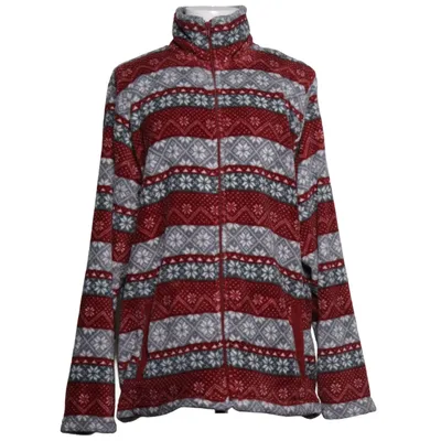 Veste polaire (Rouge, Gris, Blanc) de Normann Polyester