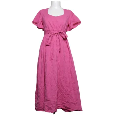 Robe longue (Rose) de Seraphine Coton