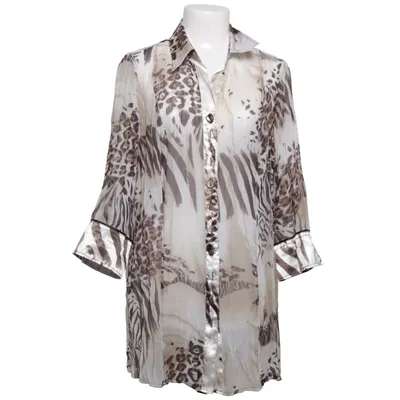 Blouse (Beige, Multicolored) from Bonita