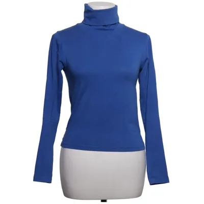 Rollkragenpullover (Blau) von Los Angeles Apparel Baumwolle, Elasthan