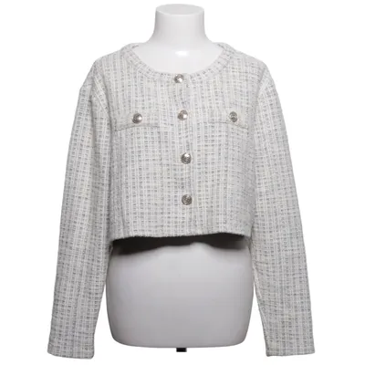 Kofta (Vit, Flerfärgad) från H&M Mama Bomull, Elastan, Polyester, Viskos