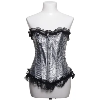 Corset (Gray, Black) from Vacodo Elastane, Polyester