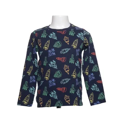Long sleeve T-shirt (Blue, Multicolored) from Kids Cotton