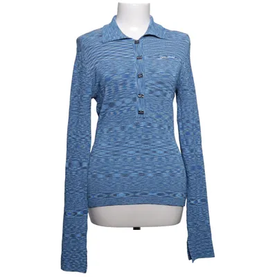 Strickpullover (Blau) von Ganni Polyamid, Viskose
