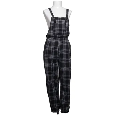 Overalls (Sort, Hvid) fra Romwe Bomuld, Polyester