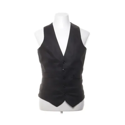 Kostuumgilet (Zwart) van Raw Katoen, Elastaan, Polyester