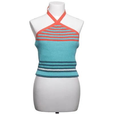 Halternecktopp (Blå, Flerfärgad) från ABA