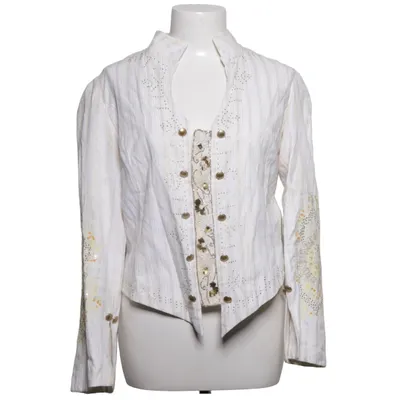 Blazer (White, Gold) from Munthe plus Simonsen Cotton, Viscose