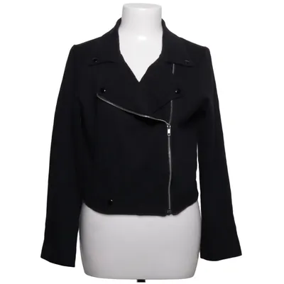 Veste de motard (Noir) de Capsule Coton, Polyester
