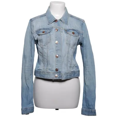 Denimjakke (Blå) fra Jacket Bomuld, Elastan
