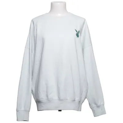 Sweatshirt (White) from Playboy x Missguided Cotton, Polyester