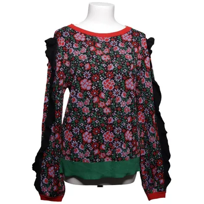 Sweater (Sort, Rød, Flerfarvet) fra Uterqüe Polyamid, Polyester, Viscose