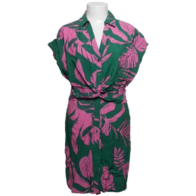 Shirt dress (Green, Pink, Multicolored) from Mango