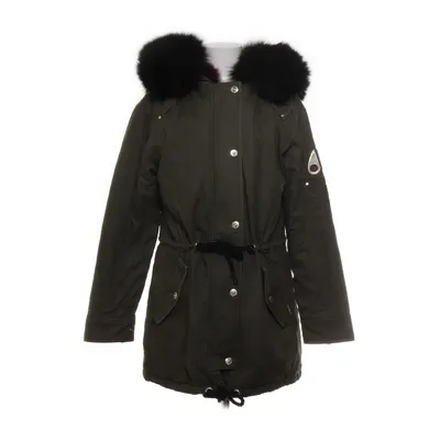 Parkas (Grön, Svart) från Moose Knuckles Bomull, Skinn, Nylon, Polyester