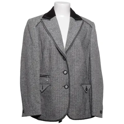 Blazer (Grijs, Zwart) van Frank Walder Polyamide, Zijde, Wol