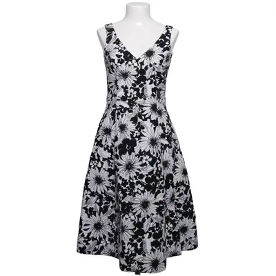 Klänning (Svart, Vit) från New Look Bomull