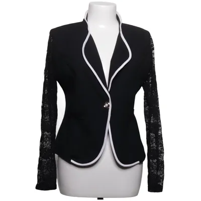 Blazer (Zwart, Wit) van Forever & Me Elastaan, Polyester
