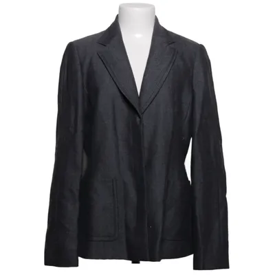 Blazer (Gray) from Jaeger Merino wool, Viscose