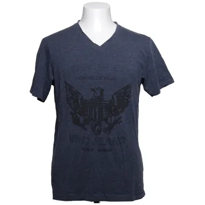 T-shirt (Blue) from Finesmekker Cotton