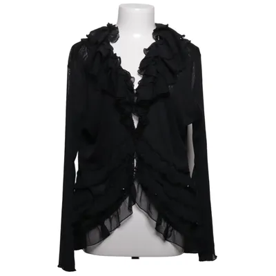 Cardigan (Zwart) van Chic Polyester