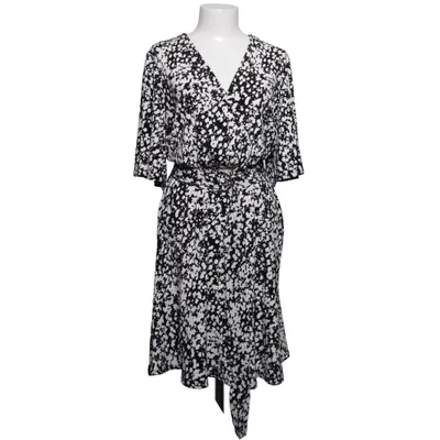 Robe portefeuille (Noir, Blanc) de White House Black Market Élasthane, Polyester