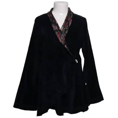 Cardigan (Black, Multicolored) from TurQuoise Cotton