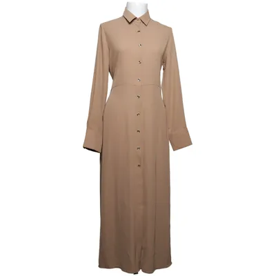 Skjortklänning (Beige) från Chicaca Elastan, Polyester, Viskos