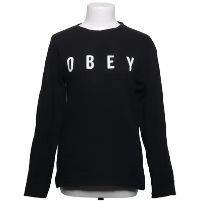 Collegetröja (Svart) från Obey Bomull