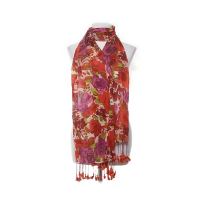 Shawl (Red, Multicolored) from Atlas Design