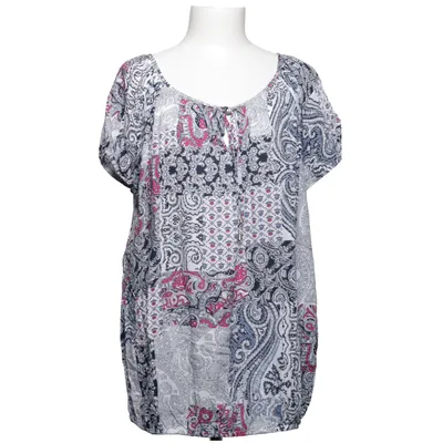 Top (Blauw, Wit, Roze) van Michele Boyard