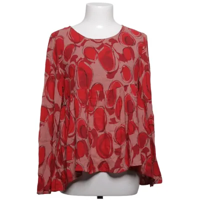 Blus (Röd, Beige) från Manila Grace Viskos