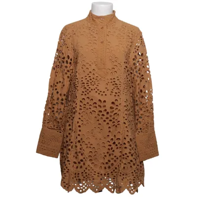 Klänning (Brun) från H&M Trend Bomull, Viskos