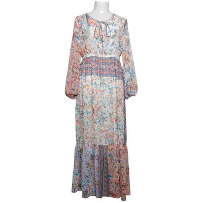 Maxi dress (White, Multicolored) from Linea Tesini Polyamide, Polyester