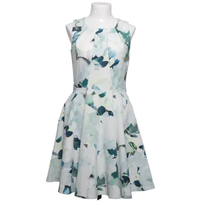 Jurk (Wit, Blauw, Groen) van Closet London Elastaan, Polyester