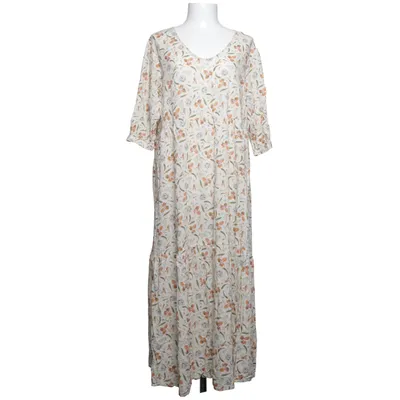 Maxi dress (Beige, Multicolored) from Yerse Cotton, Viscose