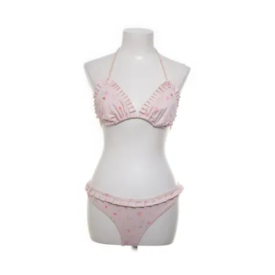 Bikini (Rosa, Flerfärgad) från Ganni Swimwear