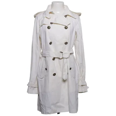 Trenchcoat (Hvid) fra Gianfranco Ferré Bomuld
