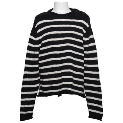 Pull-over (Noir, Blanc) de Trois Pommes Coton